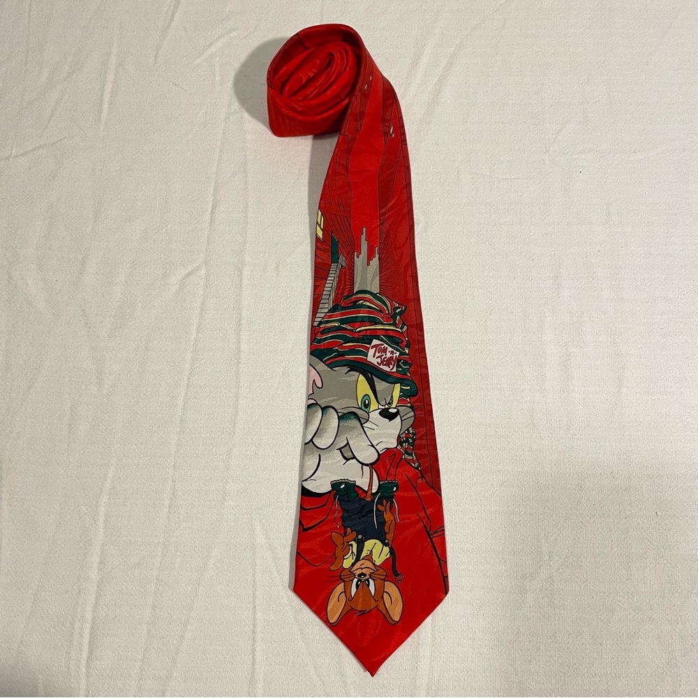 Vintage 1994 Current Affairs Tom & Jerry Tie